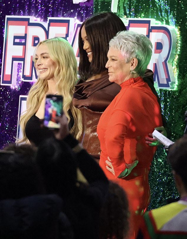 Lindsay, 39, spoke to a few Australian publications while her co-star Jamie Lee, 66, was interviewed by several media outlets
