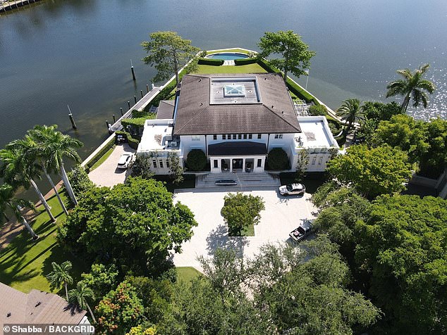 In addition to the £30 million price tag he reportedly spent another £4 million on furniture, adjustments and building renovations to make it the perfect family home
