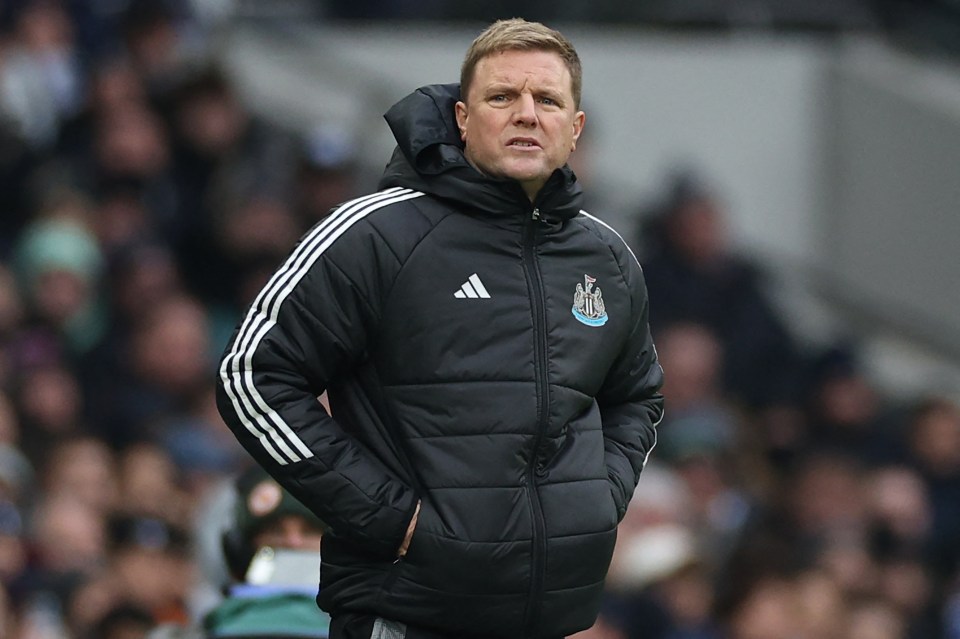 Eddie Howe, Newcastle United's head coach.