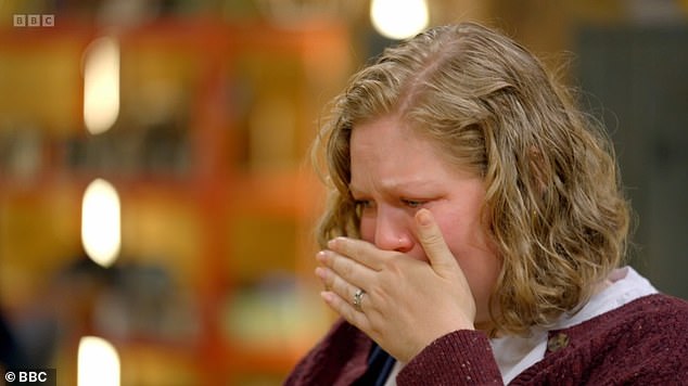 When Ruth so the result of the restoration, she was left in tears as she sobbed in front of Lucia, telling her: 'It's stunning, thank you so much. That's my dad'