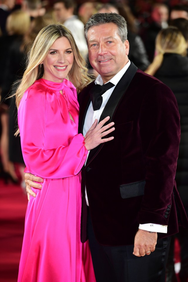 Lisa Faulkner and John Torode at the ITV Palooza.