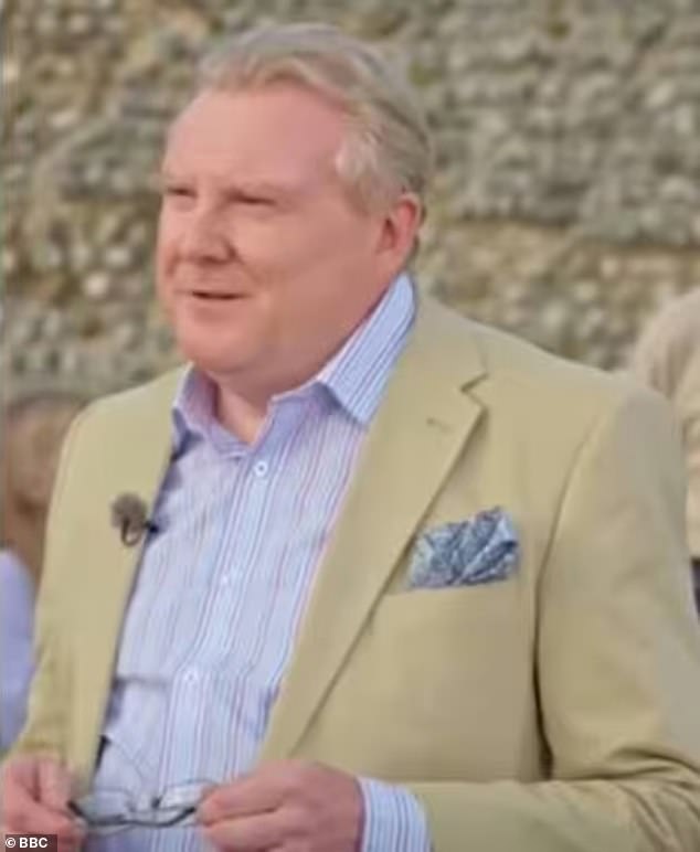 Mark revealed it could fetch between £250,000 and £300,000 as the man joked he needed a 'stiff cup of coffee'