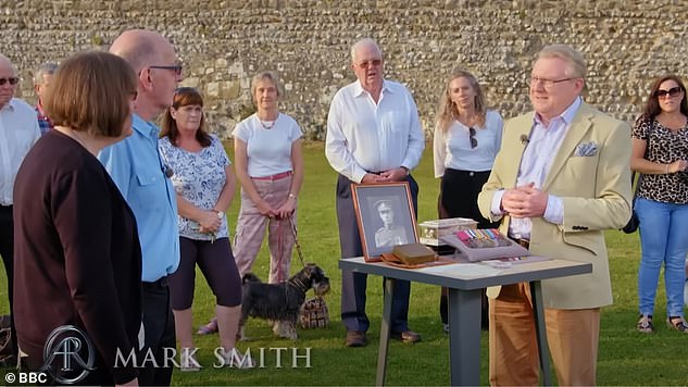 Mark explained how the couple's grandfather came to have the medal and revealed it is 'highest award for gallantry this country has'