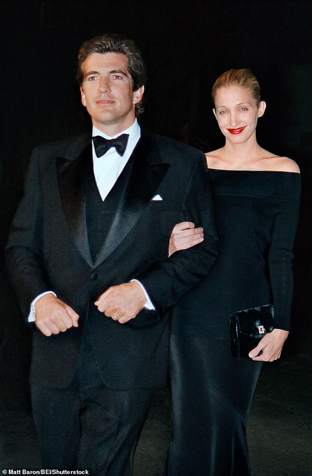 The family's reported threats were baseless, insiders say, as JFK Jr. was widely known for his romances with women including Sarah Jessica Parker and Madonna. He later married Calvin Klein executive Carolyn Bessette, right, in 1996