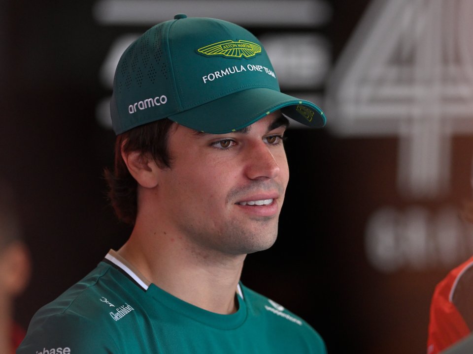Lance Stroll of the Aston Martin Aramco Formula One Team.