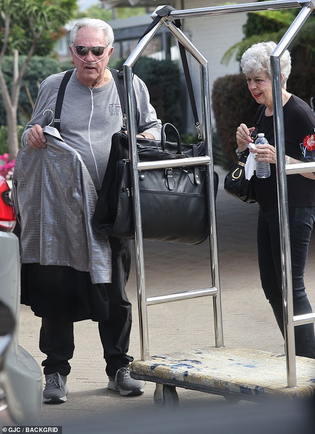 Jane was last pictured in July 2023 in Santa Barbara after her granddaughter Josie's wedding