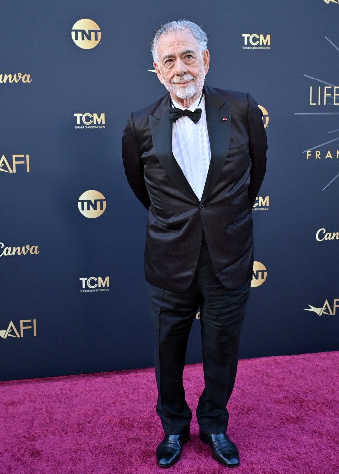 Francis Ford Coppola at the AFI Life Achievement Award Ceremony.