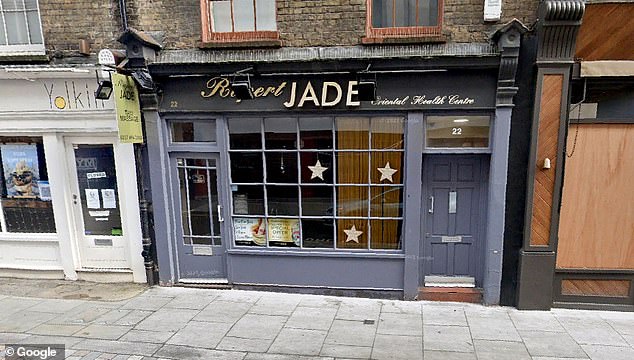 Masseur  assaulted the woman while working at the Rupert Jade Thai Massage (pictured) in Soho in London's West End