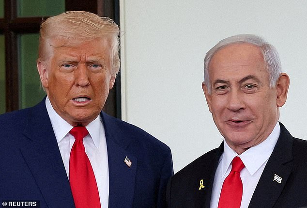 Musk's popularity dipped even lower than that of the Israeli Prime Minister Benjamin Netanyahu (right), who faced a 52 percent unfavorable rating and a net score of -23