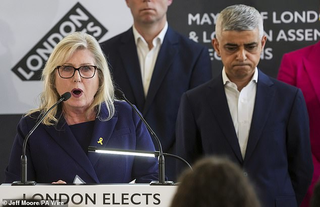 Tory City Hall leader Susan Hall has called on Sadiq Khan to focus on proactive policing as she branded the Currys' signage 'useless'