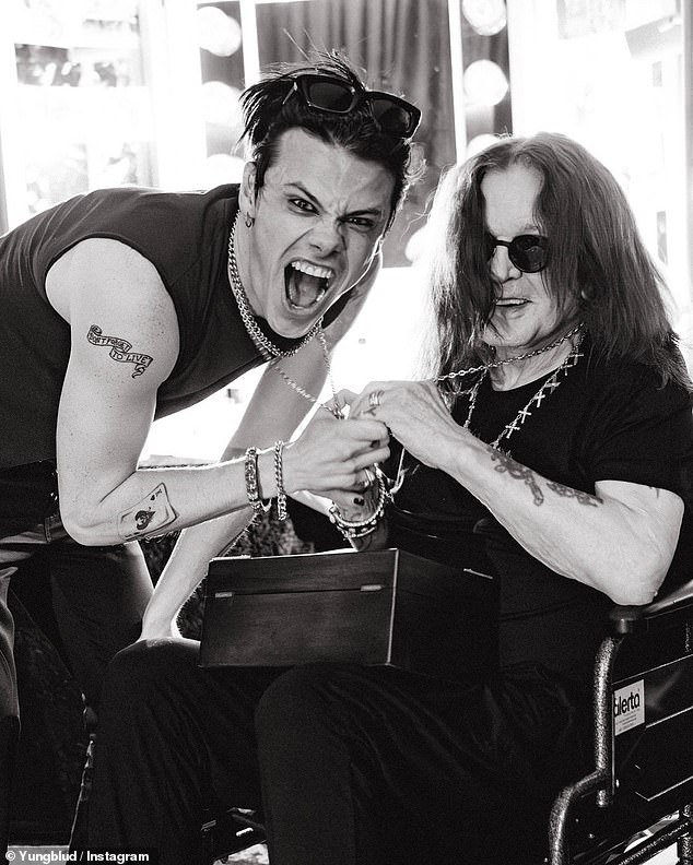 It comes after Yungblud shared a picture of the gift Ozzy Osbourne gave him just before he died