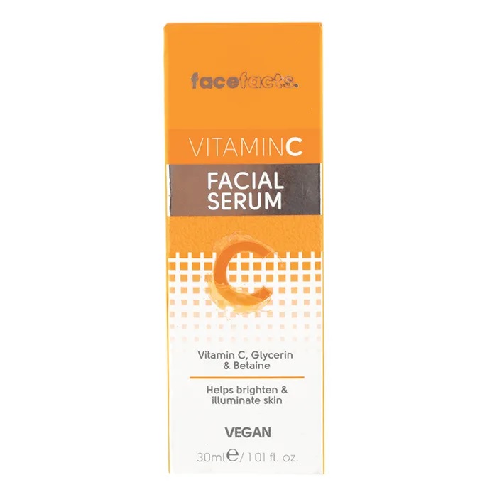Facefacts Vitamin C Facial Serum, 30ml.