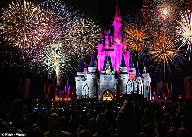 The resort is located near Disney World in Orlando, Florida
