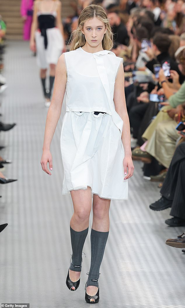Sunday Rose made her debut in the modeling world at the age of 16 when she walked the runway for Miu Miu's Spring/Summer 2025 show in Paris in October 2024 (seen above)