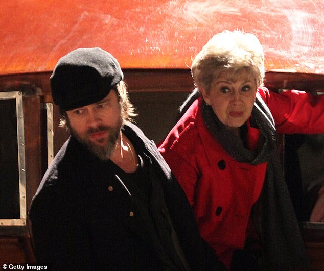 His endearing nod to his mom on the Today show comes over a month before her passing; pictured April 2010 in Venice, Italy