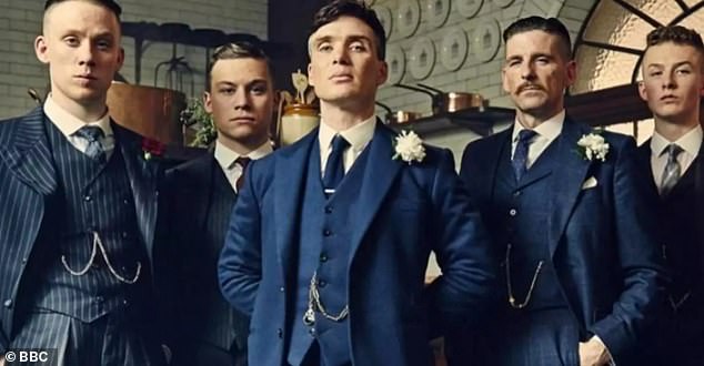 Steven had hoped This Town would follow in the footsteps of Peaky Blinders and become his next big hit. However, the BBC has decided not to renew the series (L-R Joe Cole, Finn Cole, Cillian Murphy, Paul Anderson, and Harry Kirton)