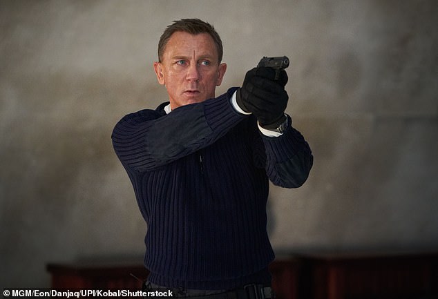 However, Steven failed to give any indication about who will replace Daniel Craig (pictured 2020) in the titular role
