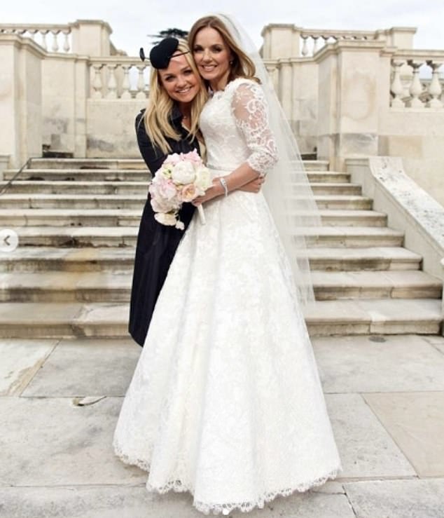 Meanwhile, Mel C shared her own heartfelt message, writing: 'Happy birthday darling Geri, our Ginger Spice. Have an amazing day, love you to pieces'