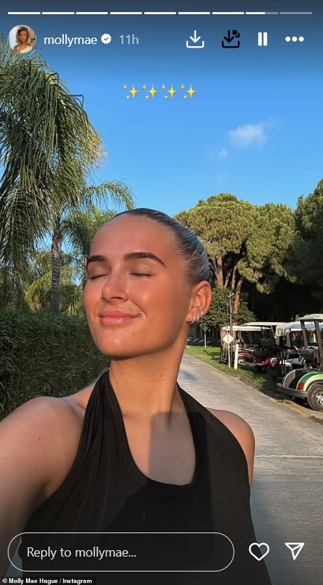 Shortly before her seventh trip of the year, fans blasted Molly after she claimed she 'hasn't done one fun thing' all summer, but the hard to please influencer looked finally happy as she shared new photos