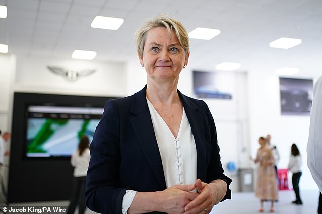 Home Secretary Yvette Cooper confirmed the first group of migrants had been detained