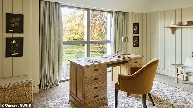The property combines two existing cottages in a contemporary style, whilst still maintaining a sense of historical character