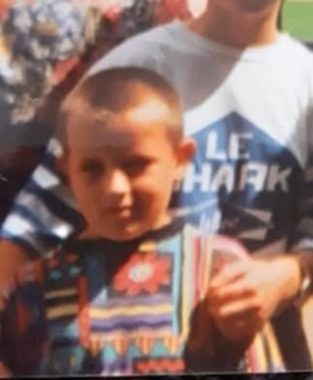 Although he now says he can't remember specific incidents, Dale, pictured as a child, mocked her relentlessly