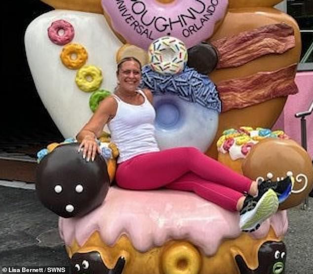 Lisa says calorie counting has helped her 'reeducate' herself about food and nutrition
