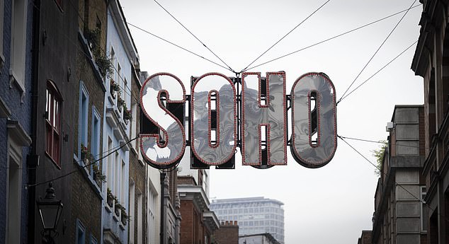 The upmarket area of Soho is part of the UK's number one burglary hotspot