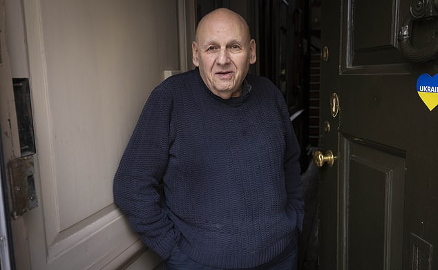 David Bieda said he once had a man attempt to climb over his wall