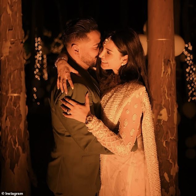 Iftikhar has been married to 37-year-old Pakistani actress and model Rizvi for five years