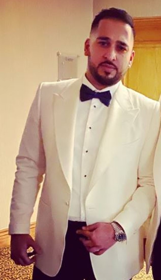Iftikhar (pictured) was arrested at his detached home in Buckinghamshire on March 16, 2024 - more than a year on from the vile outburst