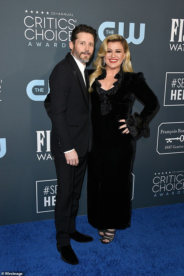 The former couple are seen 2020