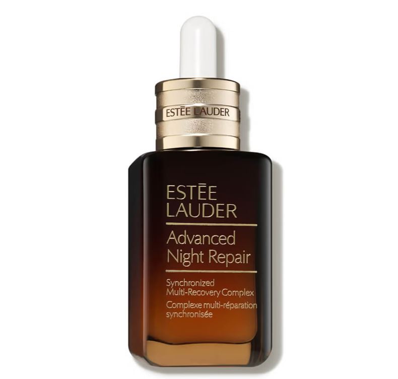 Estée Lauder Advanced Night Repair serum bottle.