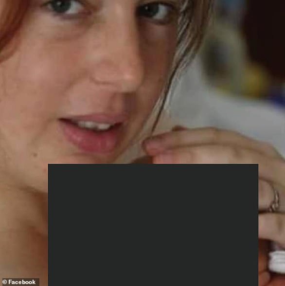 Erin Patterson after the birth of one of her two children