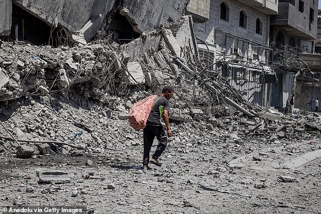 In late July, Israel partially eased restrictions on aid entering Gaza, but the United Nations says the amount allowed into the territory remains insufficient