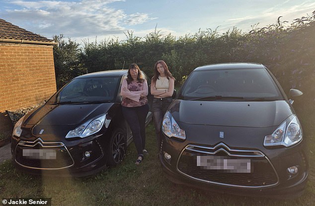 Jackie Senior (left) and her daughter Claudia both have DS3 models that are subject to the stop-drive order. Not being able to use their vehicles has forced Jackie to reduce her hours at a local care home while Claudia is staying with friends to ensure she can get to work on time