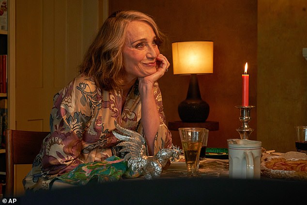 The movie marks Kristin's (pictured) directorial debut. She also stars in the movie as Sienna and Scarlett's on-screen mother Diana