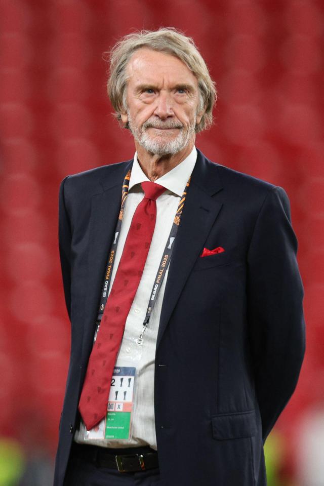 Sir Jim Ratcliffe, co-owner of Manchester United.