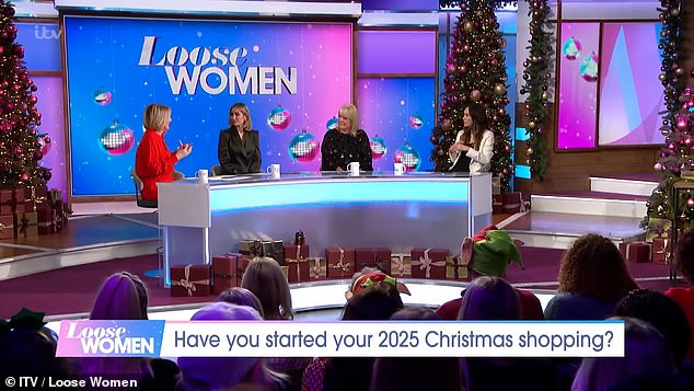 But Frankie and Myleene have not appeared on Loose Women together since the 'awkward' episode last December