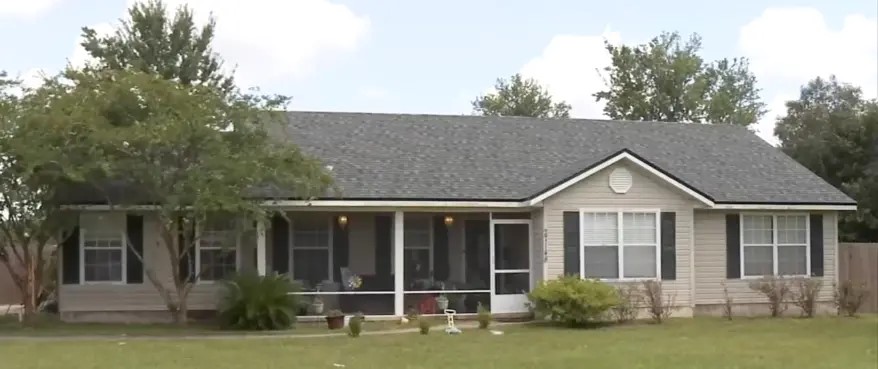 House where a murder-suicide occurred.