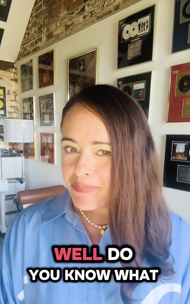 'Yes so I am Lolly. I sang some songs back in 1999 and 2000' she said. 'Can you guess what they are?Well, you know what? Follow my channel and you can ask me any questions and I will spill all the beans'