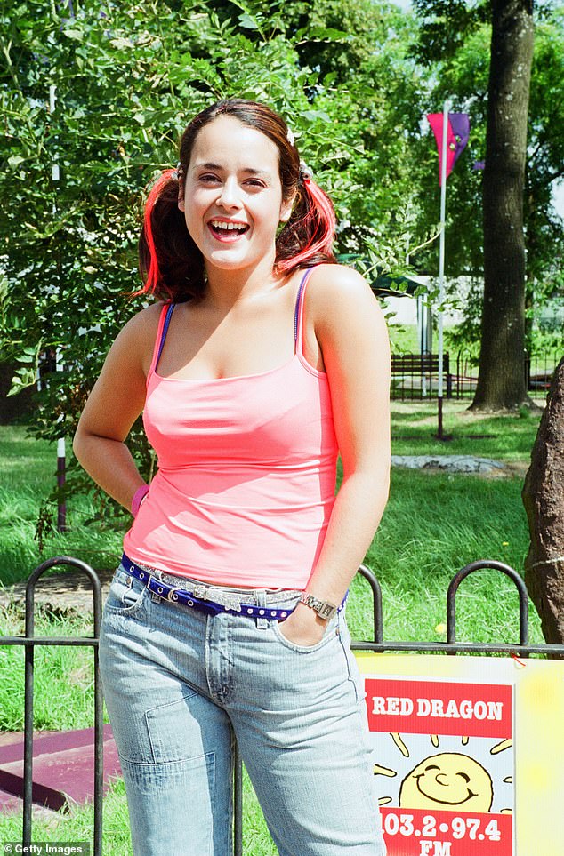 The British singer and dancer, 48, is well-remembered for bangers as the 1999 single Viva La Radio as part of her First Album, releasing chart-topping hits as Mickey and Big Boys Don't Cry (pictured in 2000)