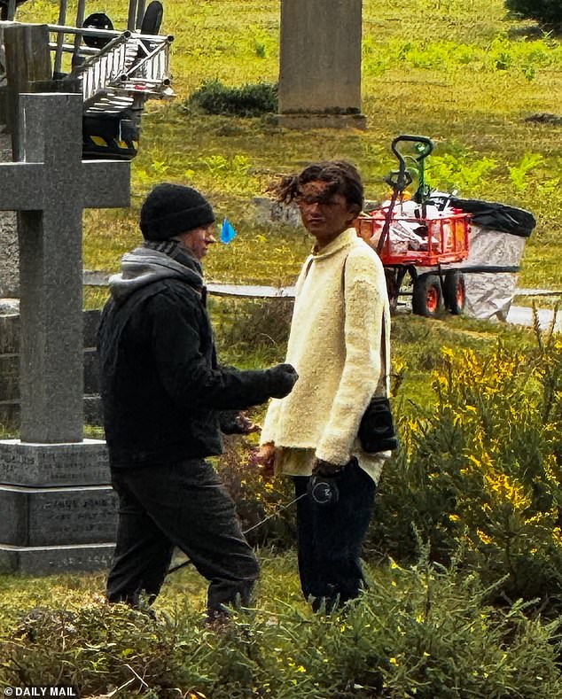 Zendaya watched Tom shoot new scenes at Aunt May’s grave for Christopher Nolan 's latest highly-anticipated project, set to be released in 2026
