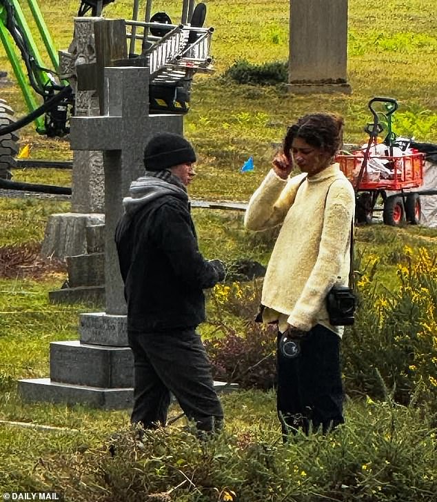 He was seen filming for the first time in Glasgow this week, transforming the city into New York City for the sequel
