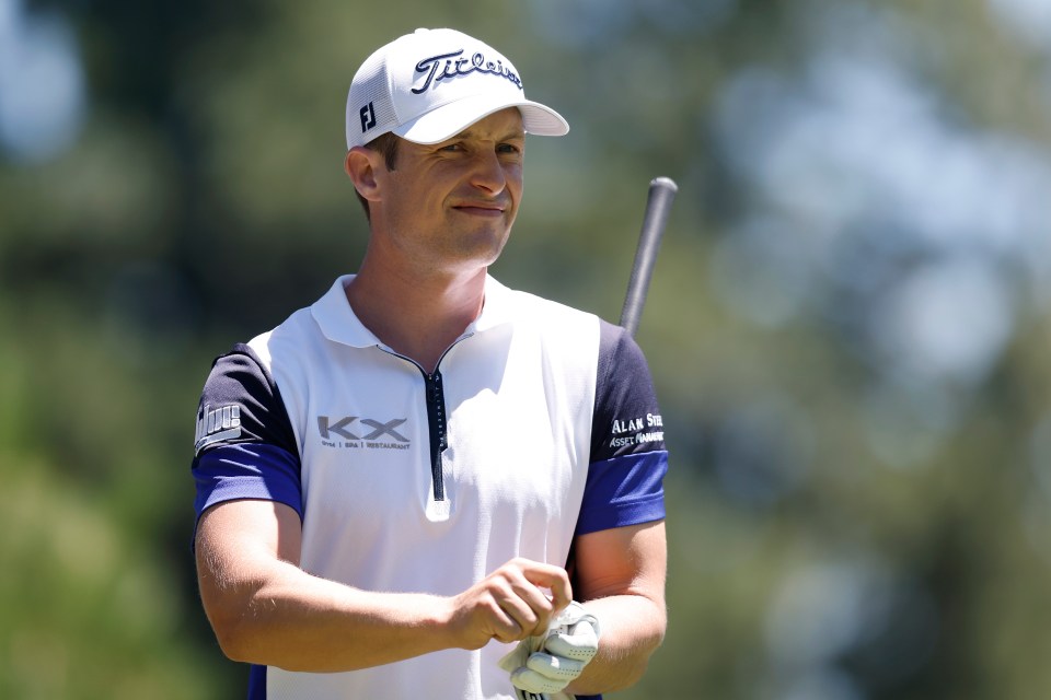 Calum Hill of Scotland at the Barracuda Championship.