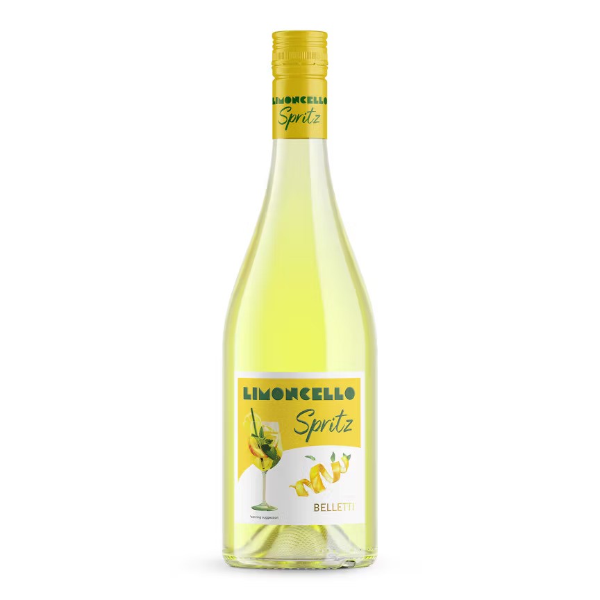 Bottle of Belletti Limoncello Spritz.