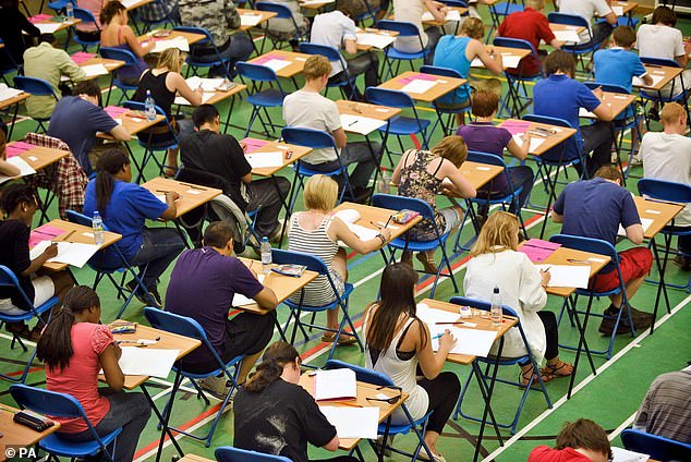 More than a quarter ¿ up to 28 per cent ¿ of entries could be awarded an A or A* grade (file picture)