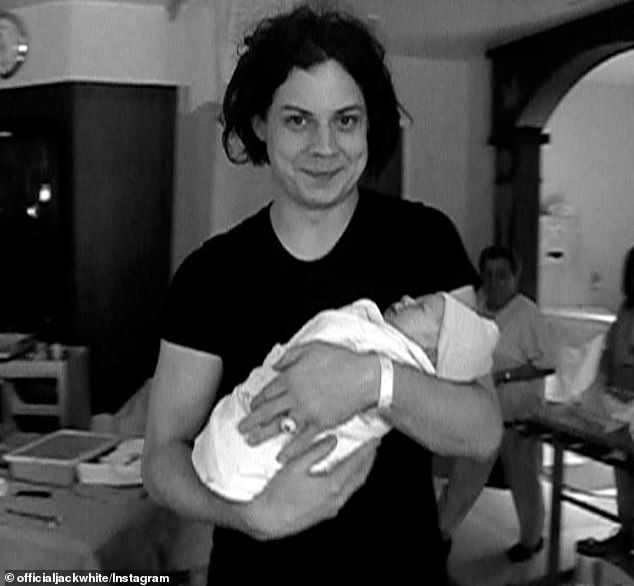 'Been proud of this young man since day one! Keep being you Hank,' the doting dad advised sharing a photo of Henry as a newborn, swaddled tightly in a blanket