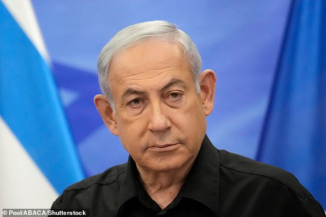 There are suspicions that Israel’s prime minister Benjamin Netanyahu (pictured) is prolonging the conflict to please hard-Right members of his cabinet, without whom his coalition government would fall