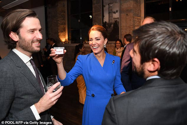 Jason with Kate Middleton in 2021. He is now the CEO of William's Earthshot Prize which was launched by the Prince in 2020 to search for and scale the most innovative solutions to tackle climate change